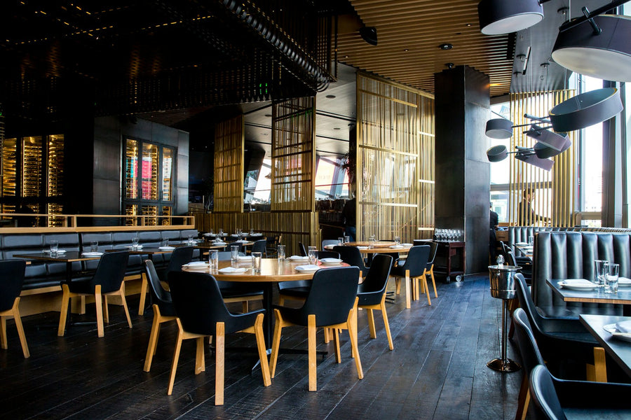 The dining room